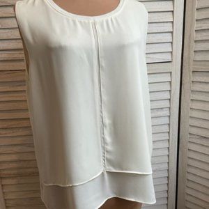 Rose & Olive Womens Ivory Blouse Size XL